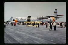 USAF Douglas C-133A Cargomaster Aircraft in 1961, Kodachrome Slide c22c picture