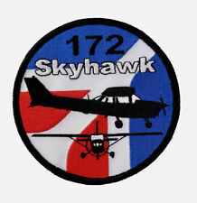 PATCH Cessna C172 Skyhawk Bomber Pilot Jacket sew-on iron-on large size fabric picture