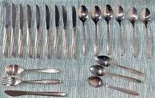 TWA AND UNITED VINTAGE IST CLASS TABLEWARE - SPOONS - KNIFES AND FORK picture