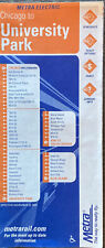 Metra Electric Chicago to University Park Public Timetable November 2009 picture