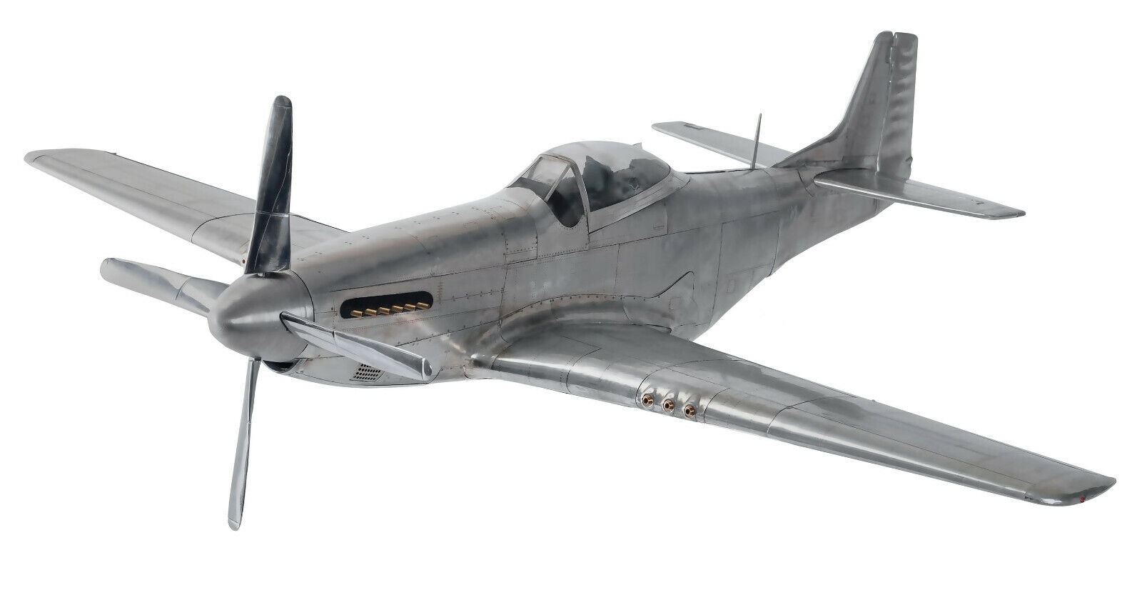 North American P-51 Mustang Aluminum Airplane Model 26\