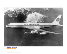 Pan American Boeing 707-321B Art Print – Aerial 1960s – 20