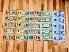 25 Mississippi License Plates- 5 of Each Version in Good Condition picture