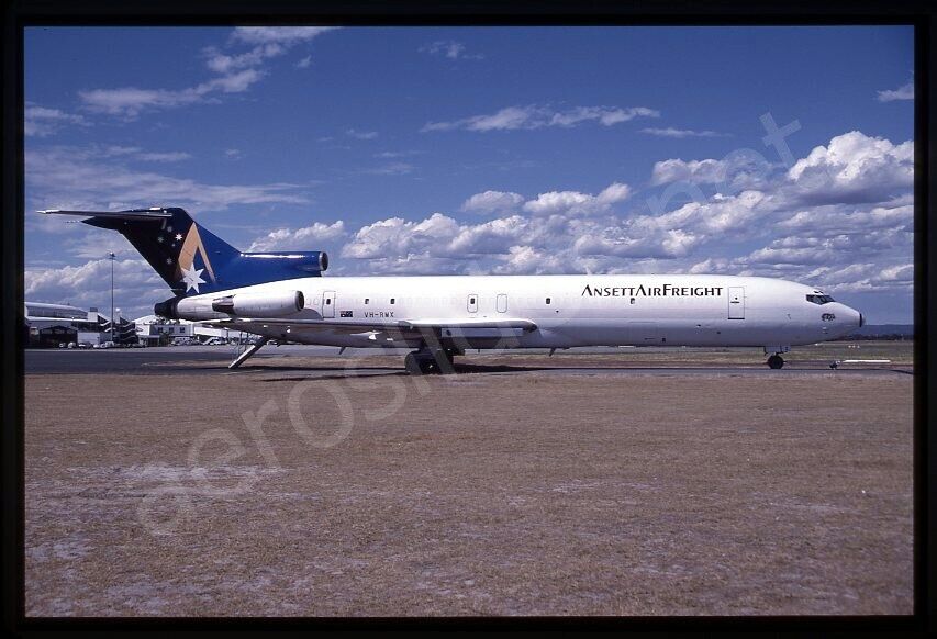 Ansett Air Freight Boeing 727-200F VH-RMX No Date Kodachrome Slide/Dia A13