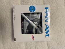 Pan Am 1:400 scale B747-200 airplane new in the box 