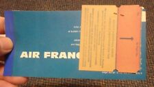 1963 Air France ticket packet - Munich to Paris picture