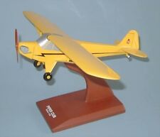 Piper J-3 Cub Desk Top Display Private Trainer Plane Wood Model 1/24 SC Airplane picture