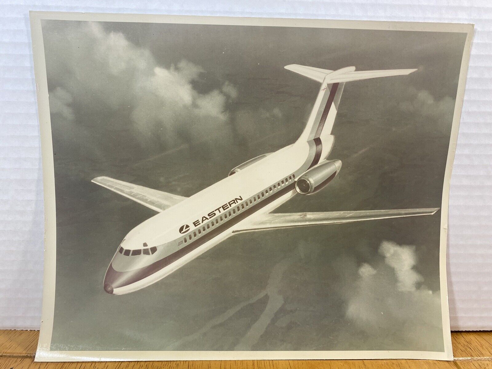 McDonnell Douglas DC-9 Eastern Air Lines. Stamp D.A.C.INC EKTACOLOR PRINT 63854C