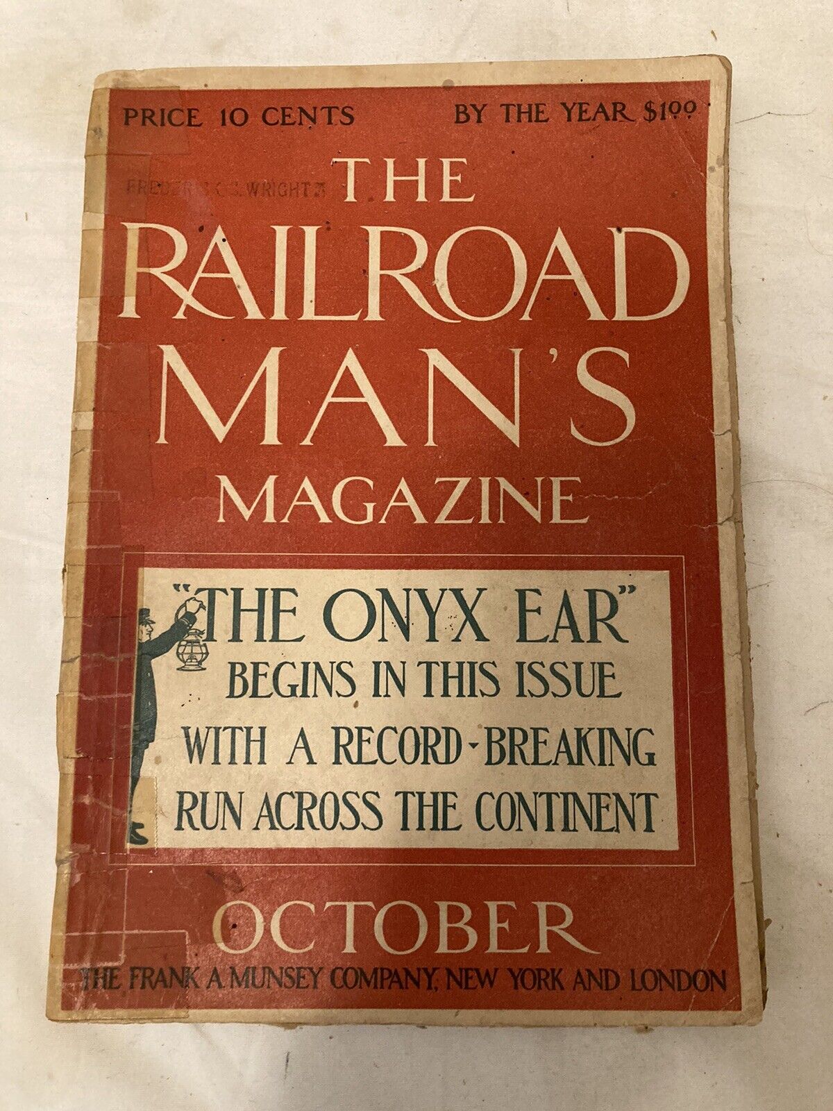 The Railroad Man\'s Magazine October 1907 Volume 4 Number 1 \