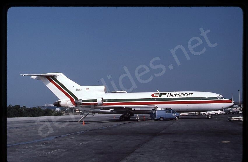 CF Air Freight Boeing 727-100F N1902 Aug 87 Kodachrome Slide/Dia A15