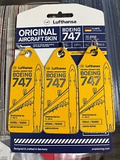Aviationtag Lufthansa B747 D-ABTE Yellow New picture