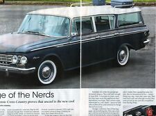 1962 AMC RAMBLER CLASSIC CROSS COUNTRY 4 PG ARTICLE picture