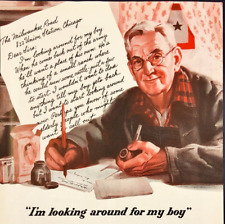 1945 The Milwaukee Road Railroad Agricultural Agents Helping Vintage Print Ad picture