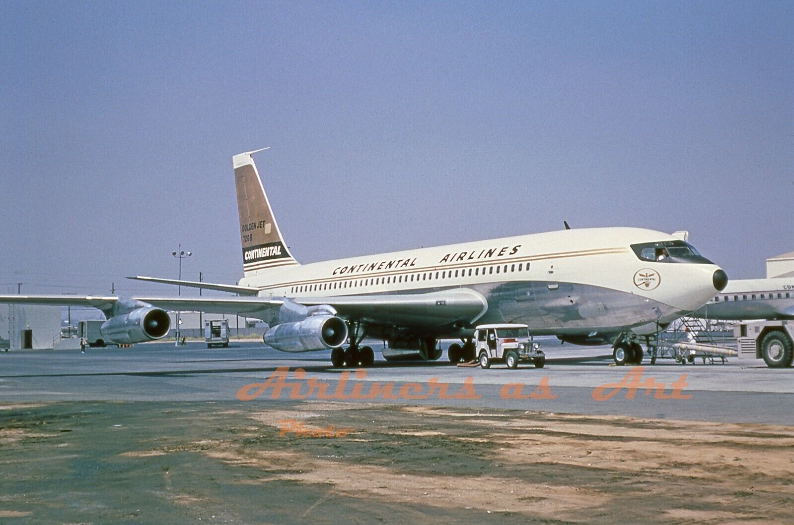 Continental Airlines Boeing 720-024B N57202 Early 1960s 8\