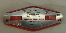 Champion Aviation Aircraft Pocket Spark Plug Gap Gauge CT-450 USA picture