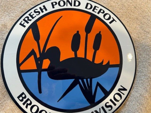 NYC TRANSIT Bus Depot decal for buses - Fresh Pond Depot  7.5\