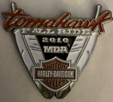 Tomahawk 2010 MDA harley davidson pin Motor Cycle Fall Ride picture