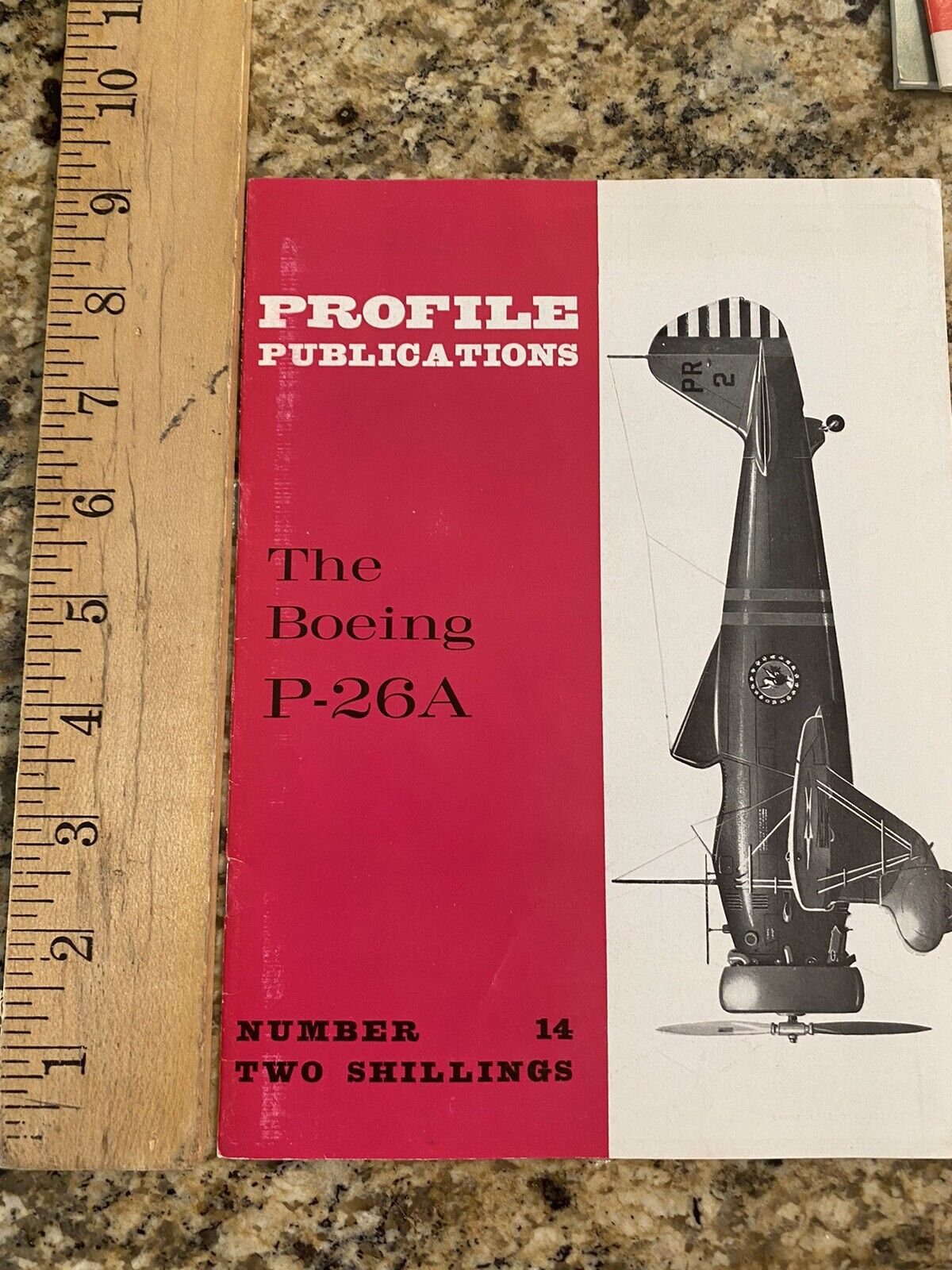 Profile Publications Boeing P26A Military Aviation Booklet #14