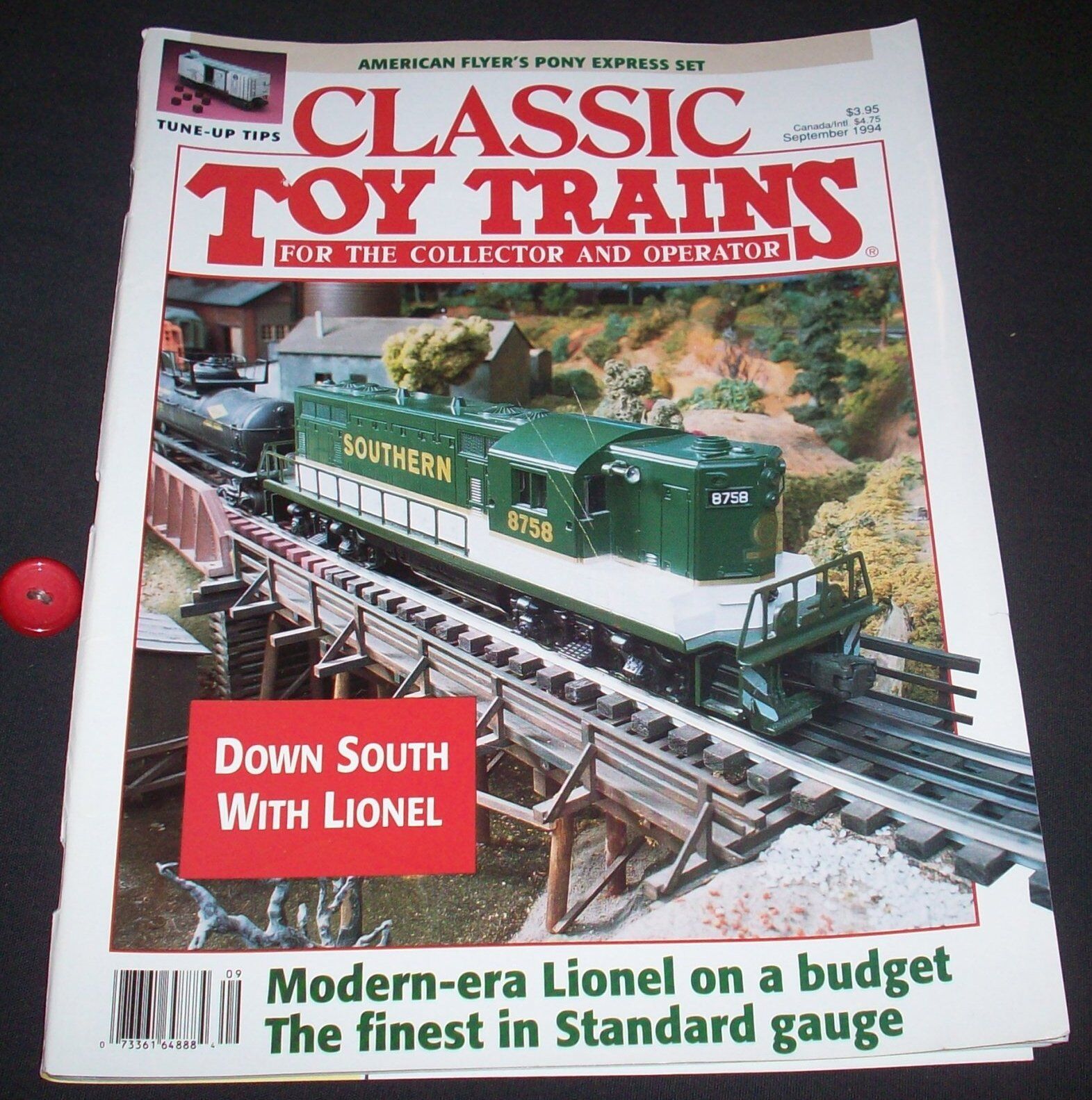 Classic Toy Trains 1994 September Lionel Southern Modern Era Lionel