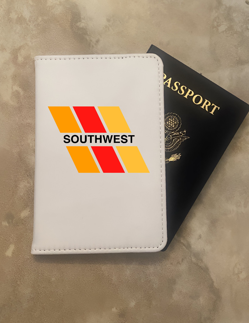 Southwest Airlines Airport Passport Wallet Card Travel Document Holders