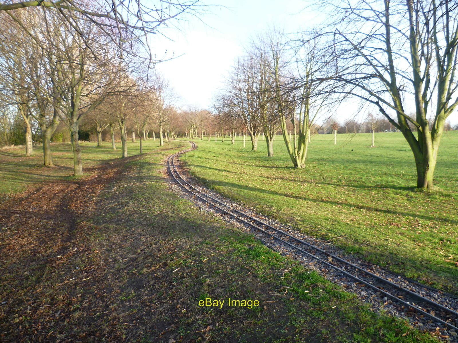 Photo 6x4 Model railway track in Swanley Park  c2012