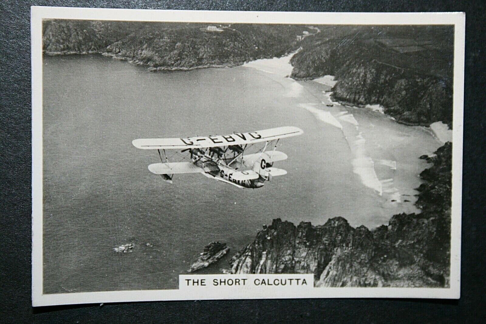Imperial Airways  Short Calcutta Flying Boat  1930\'s Vintage Photo Card  