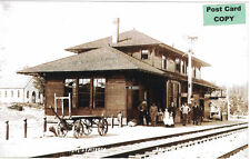New York Central Railroad Depot (train station) at Big Moose, Herkimer Co., NY picture