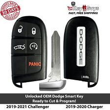 Dodge Charger Challenger 5B Smart Key Remote Fob OEM Virgin Unlocked M3M 4A Chip picture