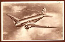 1948 AIR FRANCE Airlines Douglas DC-3  Postcard picture