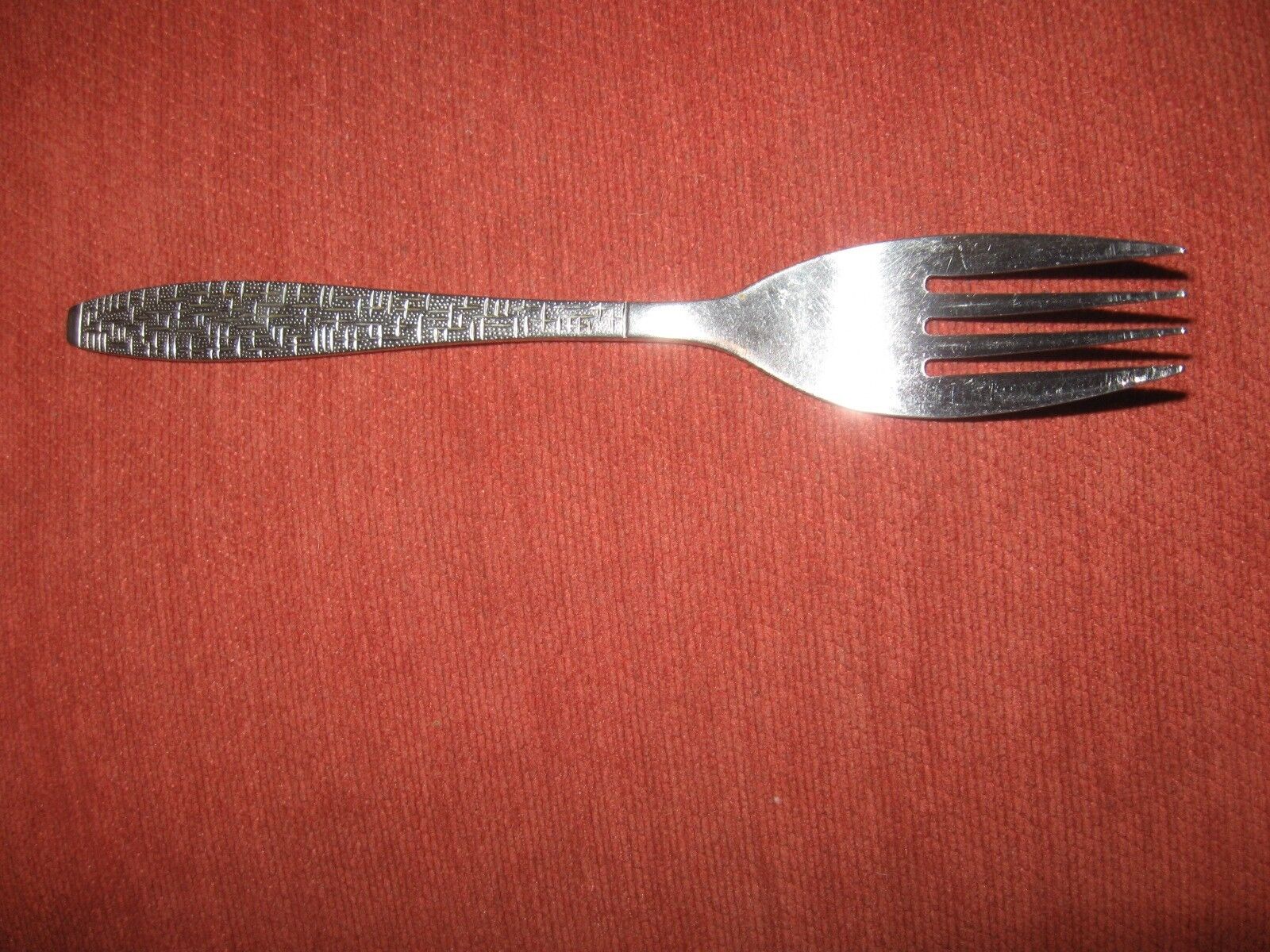 Vintage TWA Trans World  Airlines Stainless Flatware Fork  Discontinued RMC