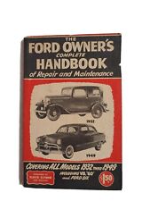 FORD Complete Handbook of Repair and Maintenance 1932 - 1949 Manual Guidebook  picture