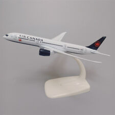 16cm Air Canada Boeing B787 Airlines Diecast Airplane Model Plane Aircraft Alloy picture