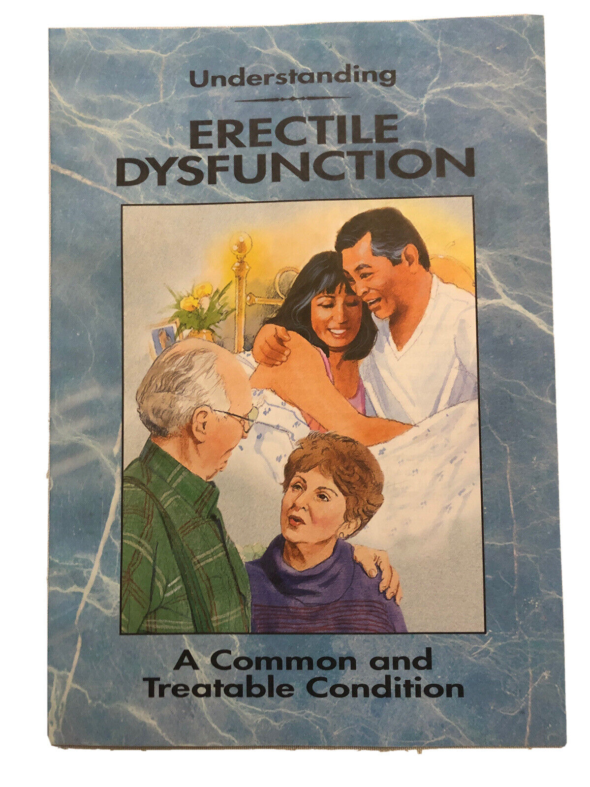 Understanding Erectile Dysfunction ED Vintage 16 page Brochure Pamphlet Book 96