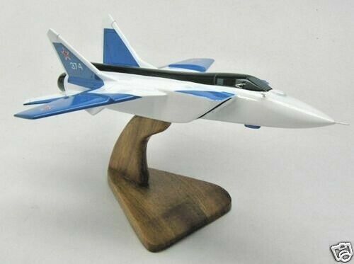 Mig-31 Foxhound Russian Airplane Desktop Kiln Wood Model Regular 