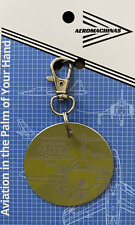 MD-82 Airplane Keychain - REAL Aircraft Skin Cool Gift for Aviation Lovers picture