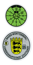 Stuttgart 2024 License Plate Registration Seal for Mercedes, Porsche by Z Plates picture