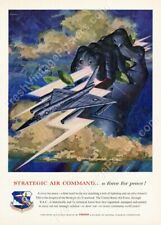 1958 Convair B-58 Hustler plane lightning SAC cold war theme NEW poster 18x24 picture