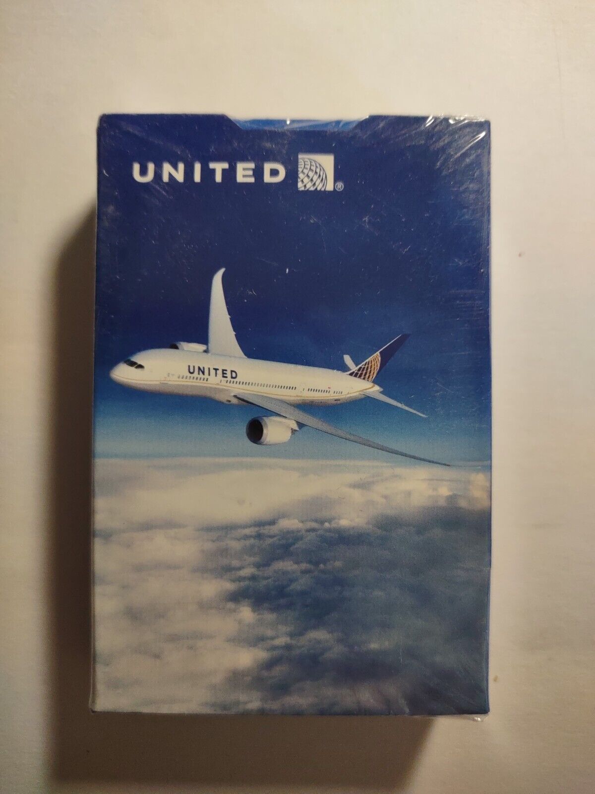NEW United Airlines Boeing 787 Dreamliner Playing Cards Rare Benefits Charity 