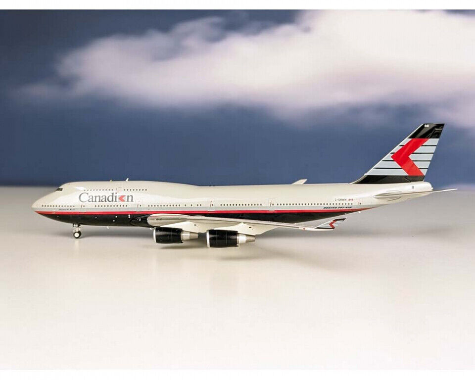 B-744-100 Canadian Airlines Boeing 747-400 C-GMWW Diecast 1/200 Model Airplane