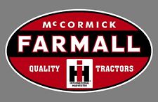 Farmall International Harvester Quality Tractor Vintage  Emblem Sticker Decal picture