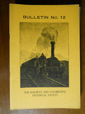 Railway and Locomotive Historical Society Softcover RR History #12 R&LHS 1926 picture