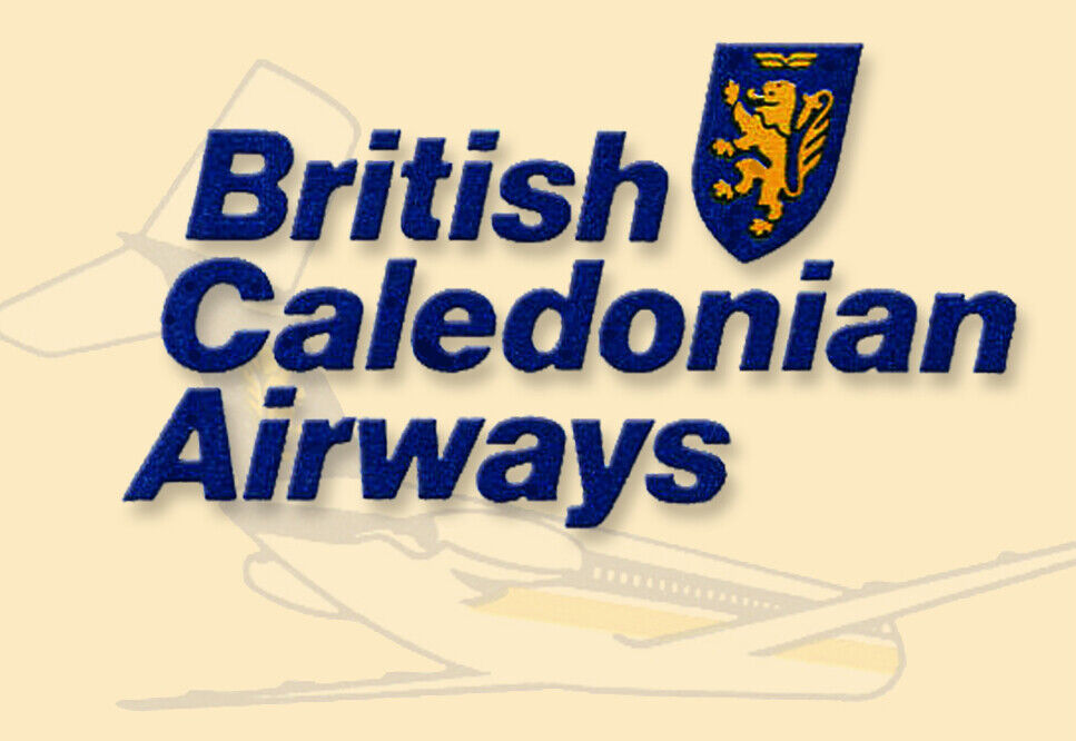 British Caledonian Logo Handmade 3.25\