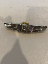 Vintage UNITED AIRLINES PILOT WINGS Authentic Real Wings Captain Coe Pilot picture