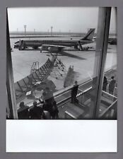 AIR FRANCE BOEING 707 F-BHSD LARGE ORIGINAL VINTAGE AIRLINE PHOTO  picture