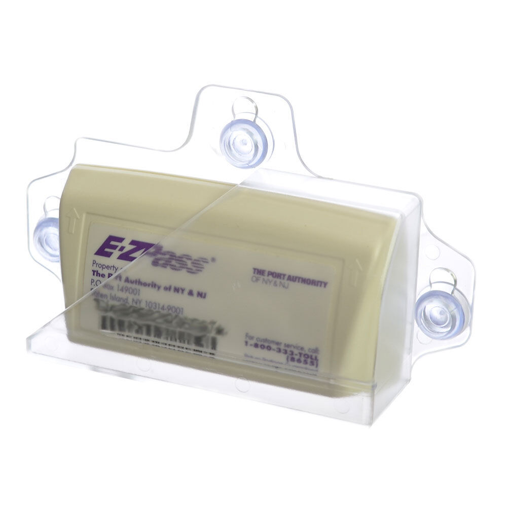 MINI EZ-Pass Clip Electronic Toll Tag Holder for the New Small E-ZPass - CLEAR