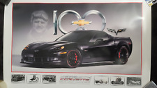 Chevrolet 2012 Centennial Edition Corvette Poster *RARE* OOP Not Mass Produced picture