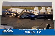 Trans Canada Airlines L-1049 Super Constellatio CF-TGA airline aircraft postcard picture