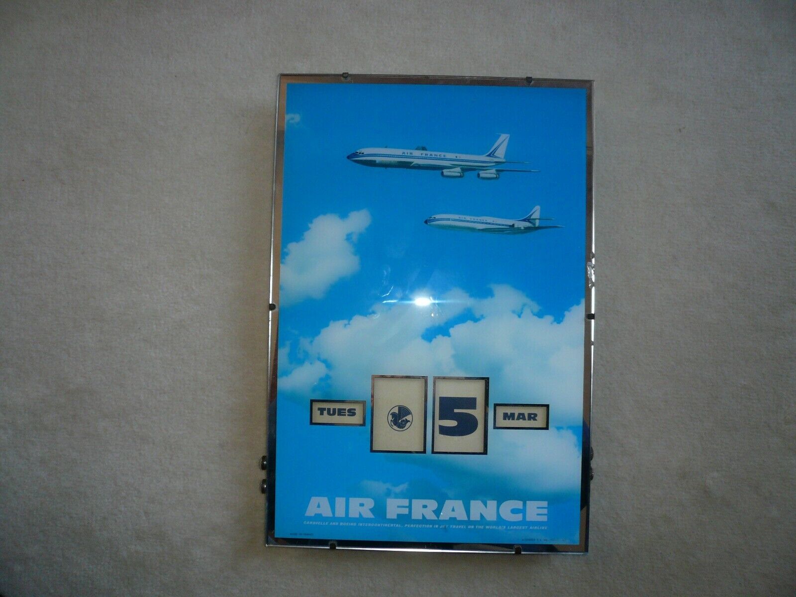 Airfrance Vintage perpetual calendar