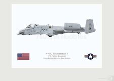 Warhead Illustrated A-10C Thunderbolt II 47th FS Ondine  Aircraft Print picture