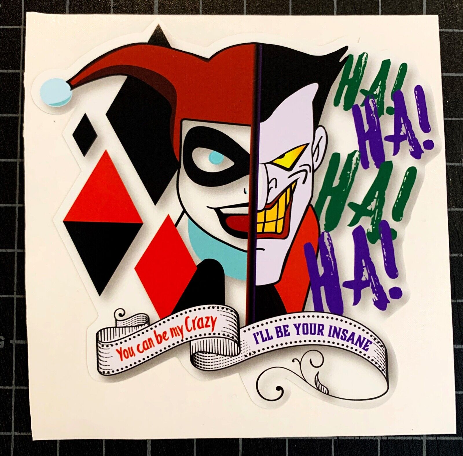 Harley Quinn And Joker Sticker/Decal